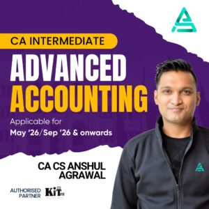 CA Intermediate - Advanced Accounting Regular Live Batch