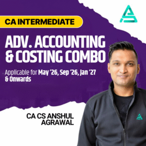 CA Intermediate - Adv. Accounting + Costing COMBO